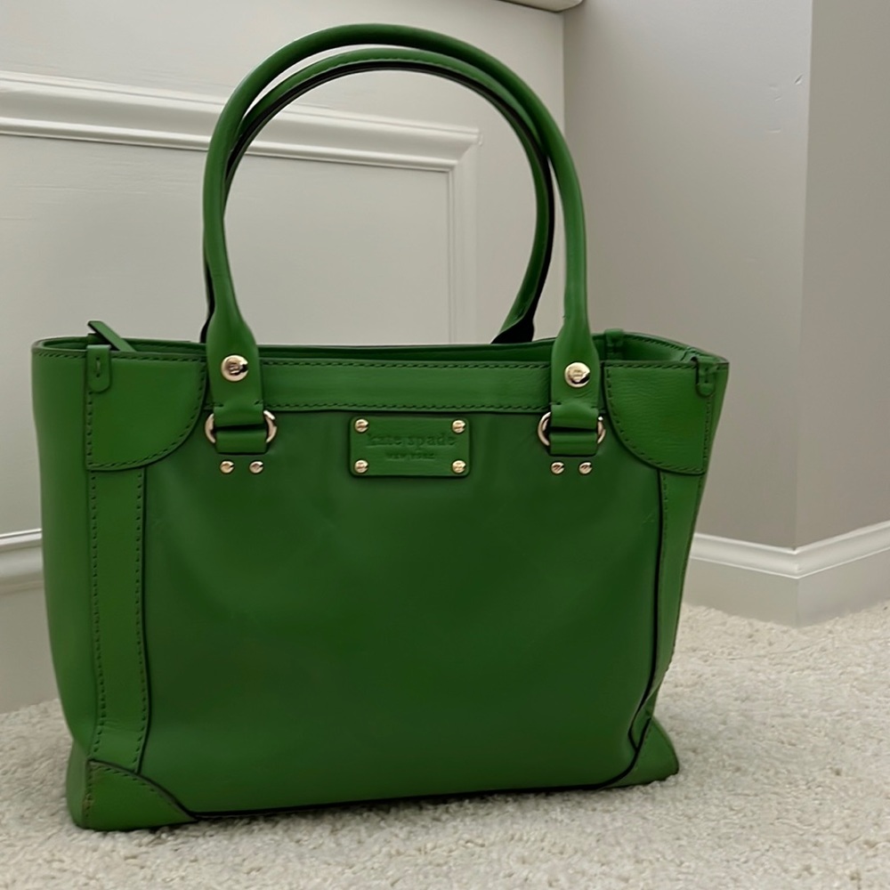 Kate Spade Iconic Green Bag